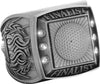 Finalist Championship Ring with Activity Insert- Golf Silver [RGSJ-S-FIN-GL]