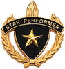 Star Performer 3D Enameled Scholastic Pin [PCM-WRT-STRPRF]