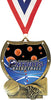 Basketball Shield Custom Insert Medal [MXSHLD-BK]