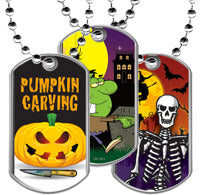 Halloween Dog Tags [DTLAM2-HLWN]