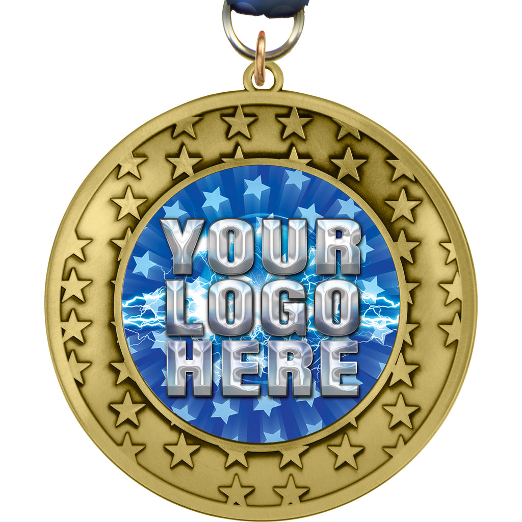 Star Eclipse Custom Insert Medal