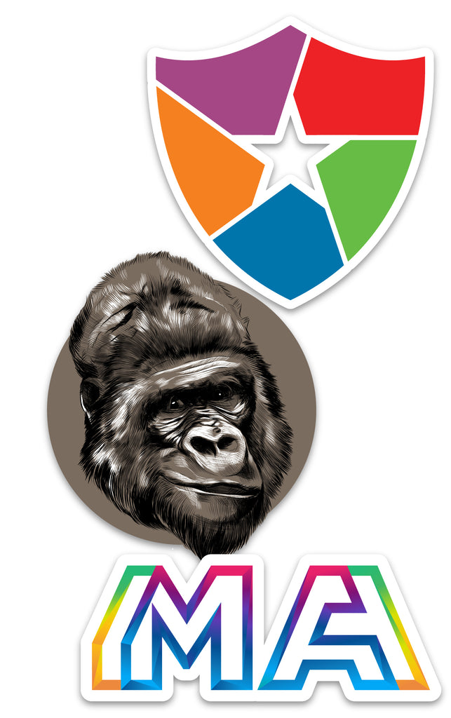 Custom Die Cut Sticker - 5x5 inch [SXTK-DC-5X5]