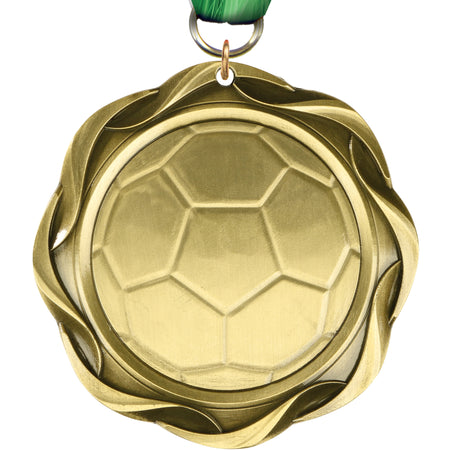 3" Soccer Fusion Diecast Medal [MFUS2-SC]