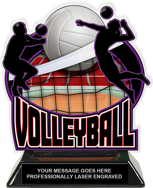 Volleyball Colorix-T Acrylic Trophies
