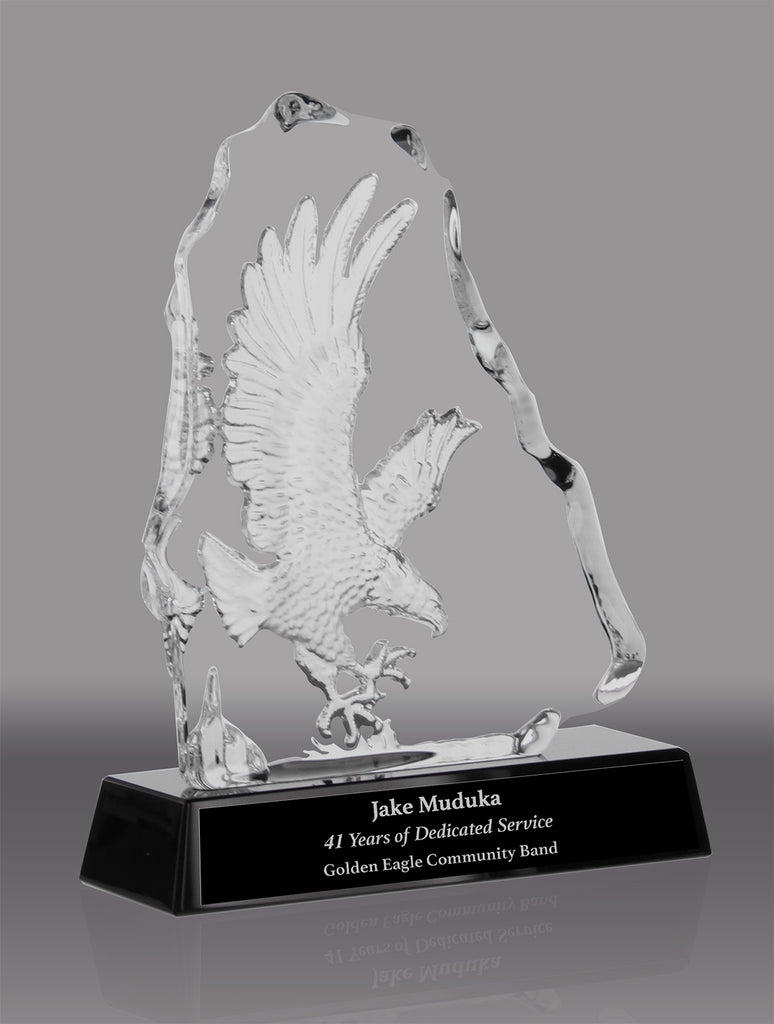 Flying Eagle in Iceberg Crystal Relief Award [CF17-3-7-EG-X]
