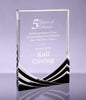 Soaring Acrylic Award - Black - 6x8 inch [AJSAR-68-BLK]