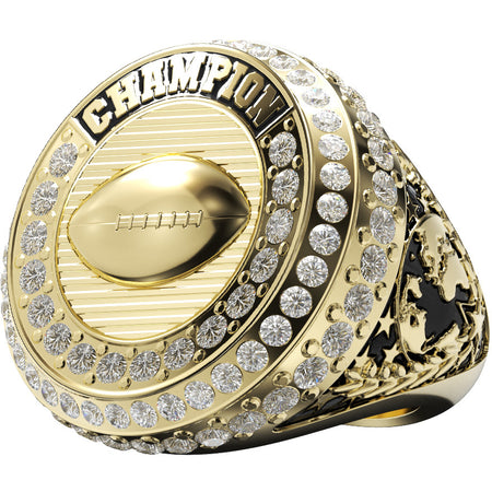 Football World Class Champion Ring - Gold [RSWCG-FB-CMHP-G]