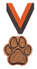 Glitter Paw Medal - 2.5 inch [MGPAW25]