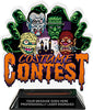 Halloween Costume Contest Colorix-T Acrylic Trophy - 6.25 inch [TACR6-HLWN-COCO-Q]