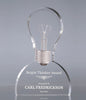 Acrylic Bright Idea Clear Lightbulb Award - 7 inch [ATLTBLB-CLR]
