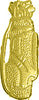 Golf Bag Chenille Pin [PCH-40]