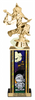 Halloween Mummy Diamond Riser Rectangle Column Trophy- 13 inch [TDRSQ13STK-MUM]