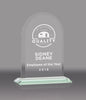 Dome Jade Crystal- 6 inch [GJM320]