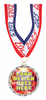 2.25 inch Custom Coin Edge Insert Medal [MXCOIN2]