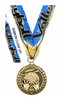 Volleyball 1.75 inch Dimensional Medal [MSW1-VB]