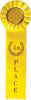 4th Place Single Streamer Rosette Ribbon [R10R1-4TH]