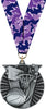 Basketball Victory Medal- Silver [MVM2-BK-S]