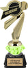 Baseball Bullseye Diamond Riser Trophy TDRBE9-BS