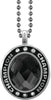 Black Onyx Gem Silver Champion Charm [CSOV-CHMP-STN-BLK-S]