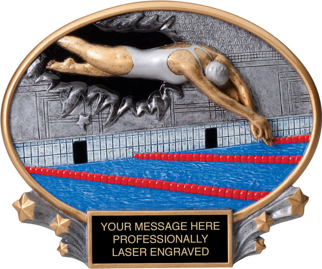 Swimming Female Xplosion Ovals [REXPM6-SWF]