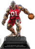 Beast Basketball Choose Your Number Acrylic Trophy - 7 inch Red [TACR7-BST-BK-RED-Q]
