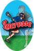 Lacrosse Oval Insert [OV-2009]