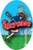 Lacrosse Oval Insert [OV-2009]