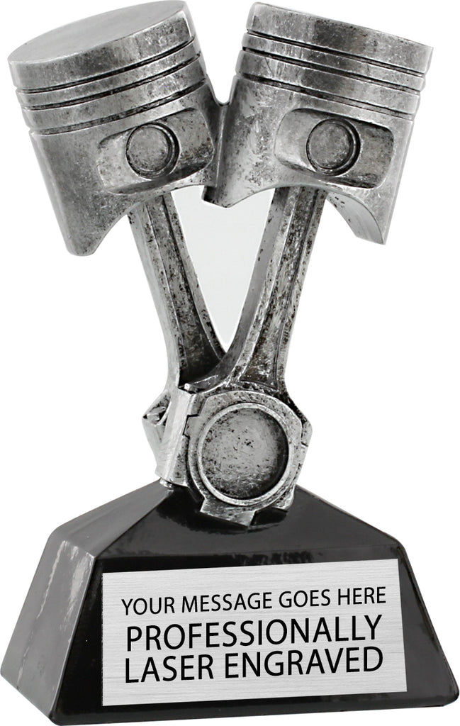 Piston Racing Resin Trophy - 11 inch [RJPSTN-11]