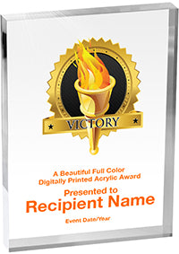 Victory Vibrix Acrylic Award [A57BV-VY]