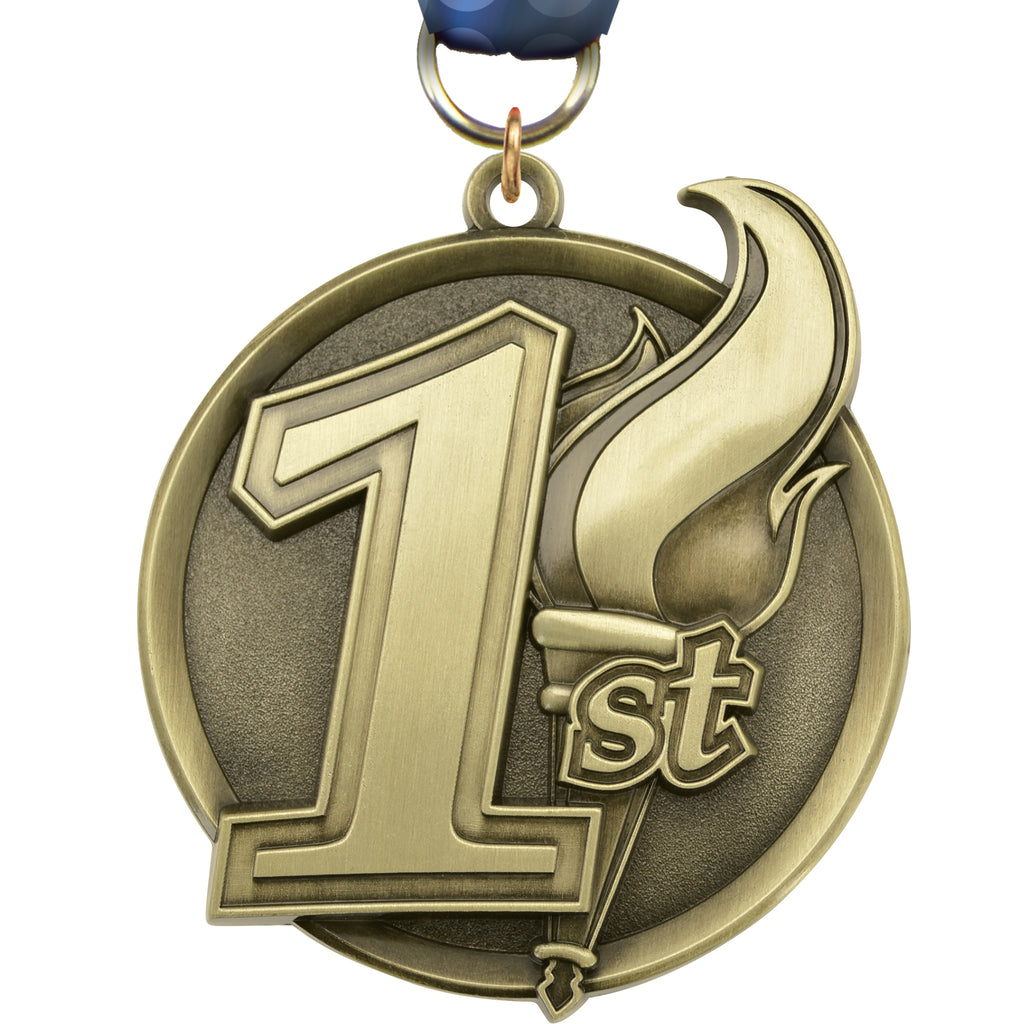1st Place 2.25" Mega Medal [MEGA2-1ST]