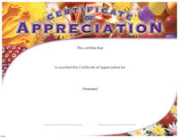 Full Color Certificates: Appreciation  [CCT112]