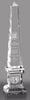 Crystal Two-Tier Obelisk Award - 13 inch [CM100OB-13]