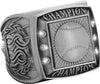 Championship Ring with Activity Insert- Baseball Silver [RGSJ-S-CHMP-BS]