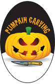 Halloween- Pumpkin Carving Oval Insert [OV-2033]
