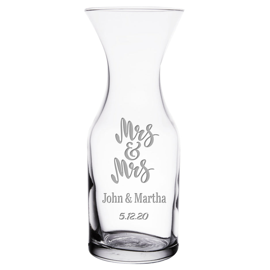 Glass Cocktail Decanter - 10 oz. [DW782-10]