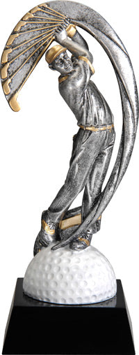 Golf Male 8.25" Motion Xtreme Resin Trophy [SMX-703-GLM]
