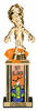 Halloween Frankenstien Diamond Riser Rectangle Column Trophy- 11 inch [TDRSQ11STK-FRNK]