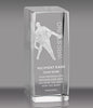 Wrestling 3D Laser Sport Crystal [CMSPRT-WS]