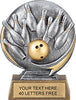 Bowling Round 3D Sport Resin Trophy - 5