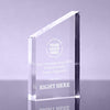 1 inch Thick Acrylic Peak Award - 6 inch [A1PK6-Q]