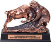 Bull and Bear Bronze Gallery Resin [GRS23BAB]