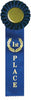 1st Place Single Streamer Rosette Ribbon [R10R1-1st]