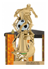 Soccer Sport Color Riser Three-Post Trophy [TCSR3P24-SC]