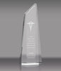 Polygon Crystal Award - 8.75 inch [CF32-8-X]