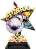 Pinball Shattered Star Colorix Acrylic Trophy- 8.5 inch [TACR85-STR-PNBL-Q]