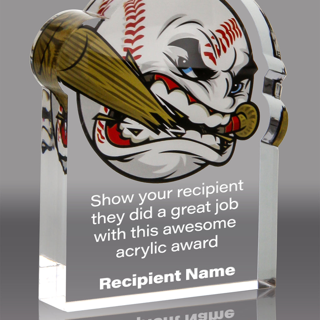 Baseball Krunch Acrylic Awards