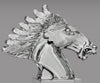 Horses Head Crystal Award [CFHSB-9-X]