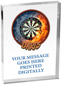 Darts Vibrix Acrylic Awards [3/4 inch thick]