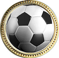 Soccer Round Insert Pin [P78RI-SC1]