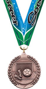 Soccer Medal- Bronze [M201-SC-B]